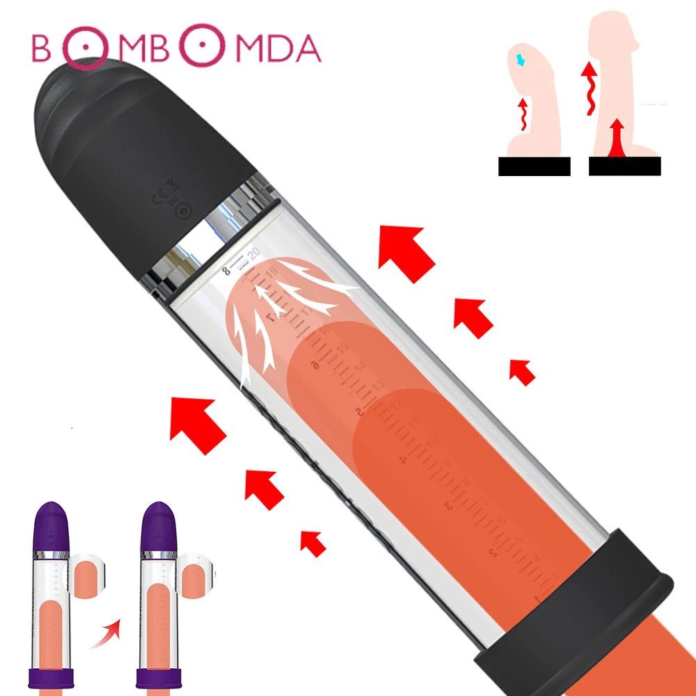 Электрический насос для пениса секс игрушки мужчин Мужской мастурбатор