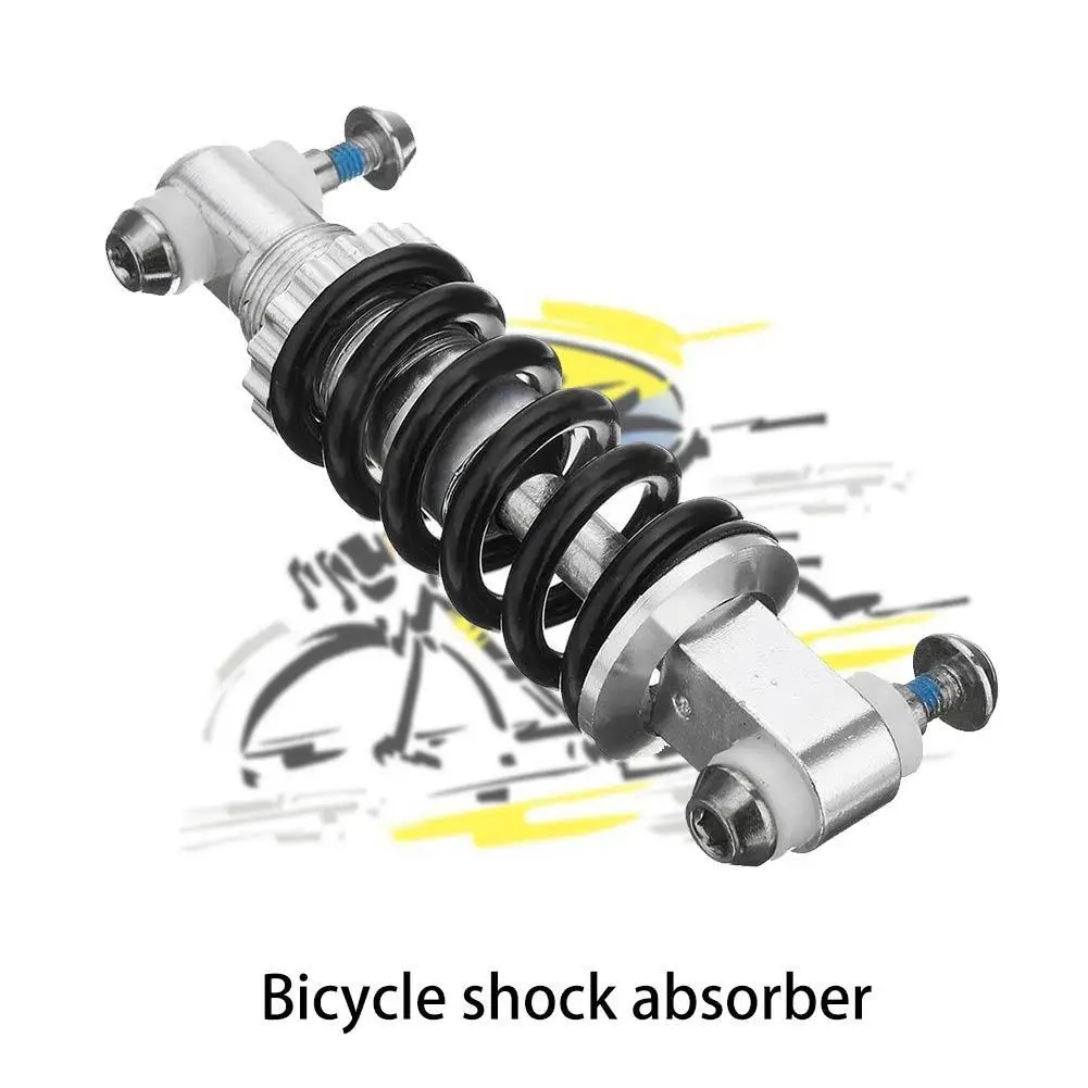 

Mountain Bike Rear Shock,Bicycle Rear Suspension Spring Soft Absorber Shock Bicycle Mtb Rear XC Tail Shock U0V3