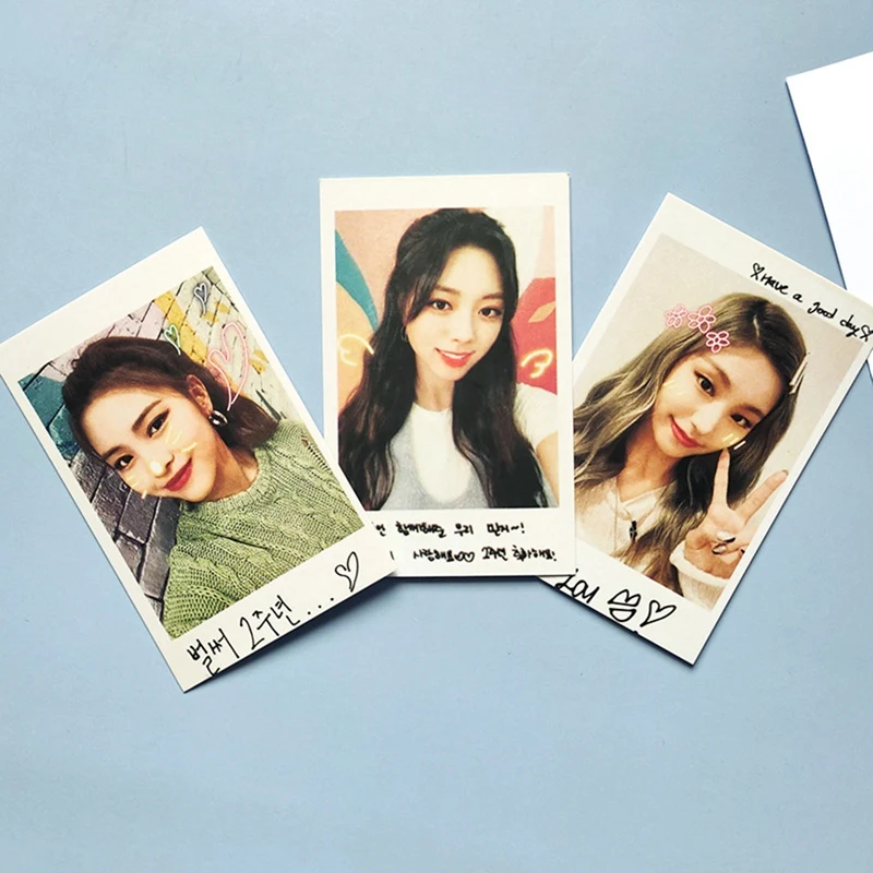 Мини-альбом KPOP ITZY для фотографий самодельная бумага Lomo карт почтовая карта HD