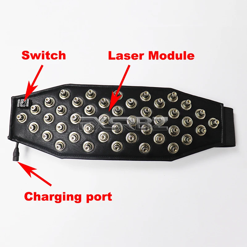 Модный красный лазерный пояс с поясом светящаяся маска светодиодный костюм для