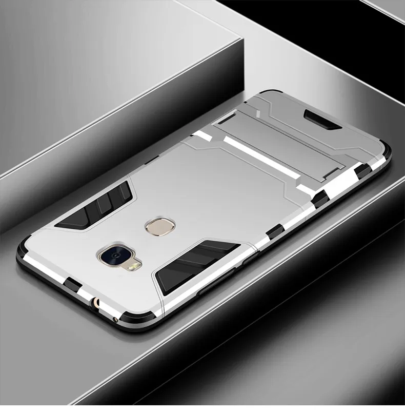 Чехол для Huawei Honor 5X KIW L21 силиконовый пластиковый Гибридный армированный чехол с