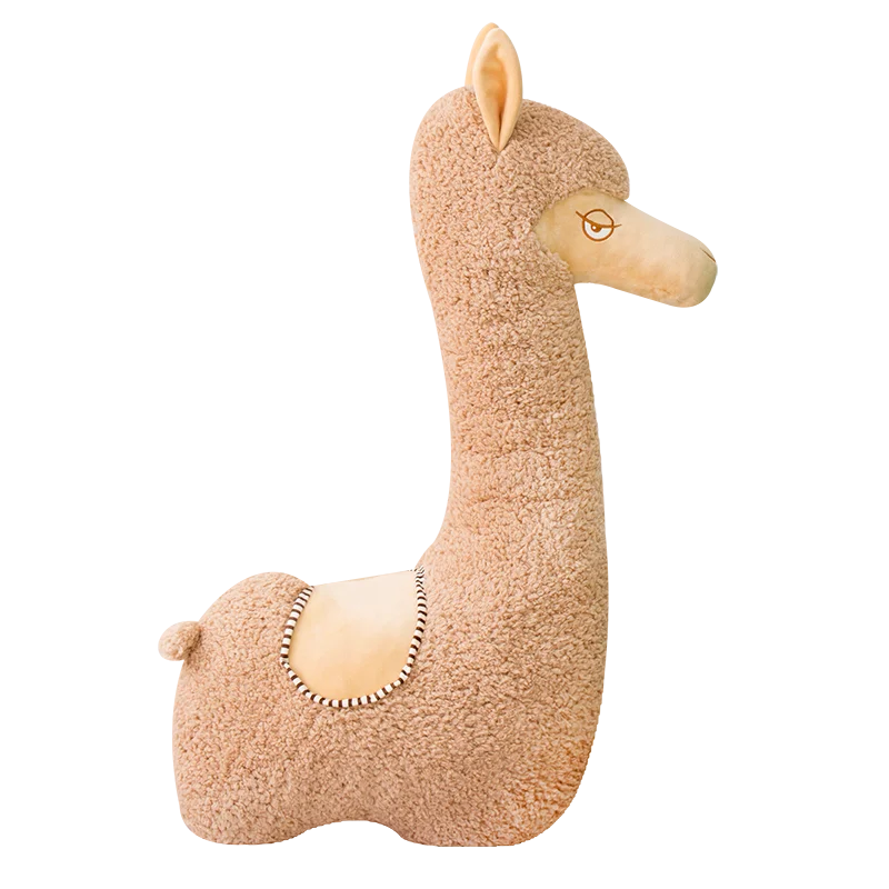 

Супердлинная японская Альпака 95 см, милая мягкая плюшевая кукла, подушка для сна, украшение для дома и кровати, подарок, креативная имитация животного