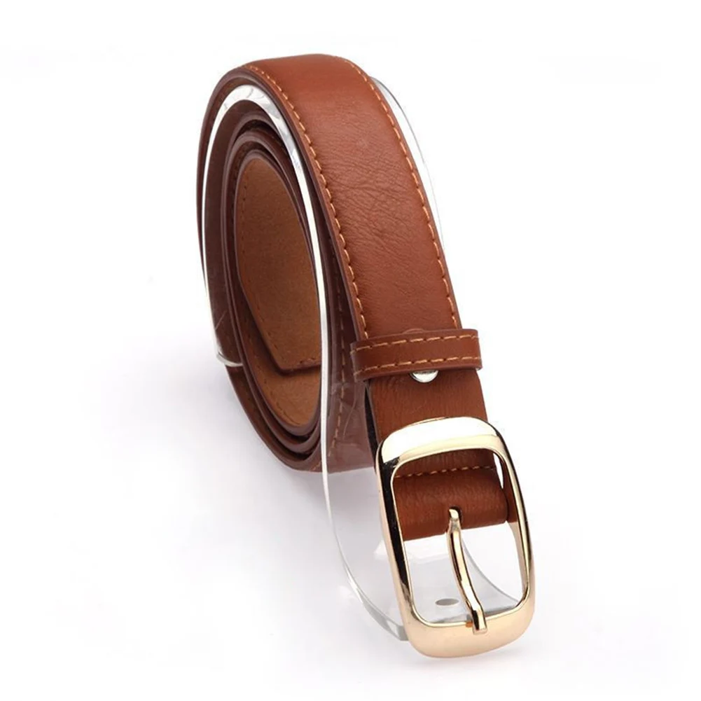 

NEW 2019 Strap Women Waist Belt FAMALE PU Leather Strap Slim Waistband Female Ladies Apparel Accessories 105-110cm