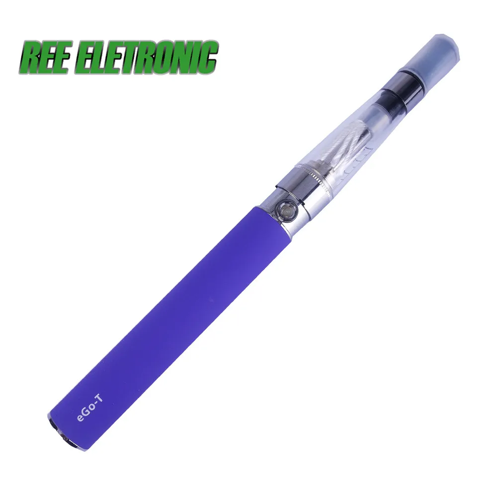 CE4 Purple Распродажа Evod электронная сигарета стартовый набор Mt3 2,4 мл атомайзер 900 мАч батарея электронный кальян вейп ручка набор - Цвет: CE4 Purple