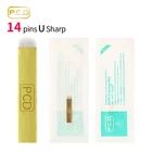 50 шт., U-образные иглы для перманентного макияжа