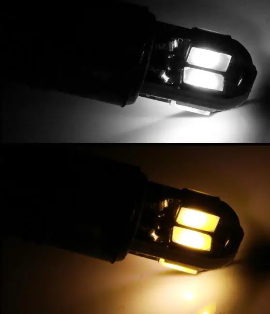 От DHL 1000 шт. Canbus безотказная T10 T15 W5W 194 SMD Светодиодная лампа 5630 5730 t10 8 8smd 400 люмен