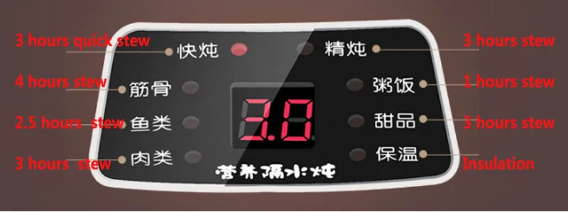 Электрическая Мультиварка A 4 5л керамическая для каши супа тушения с 5 кастрюлями