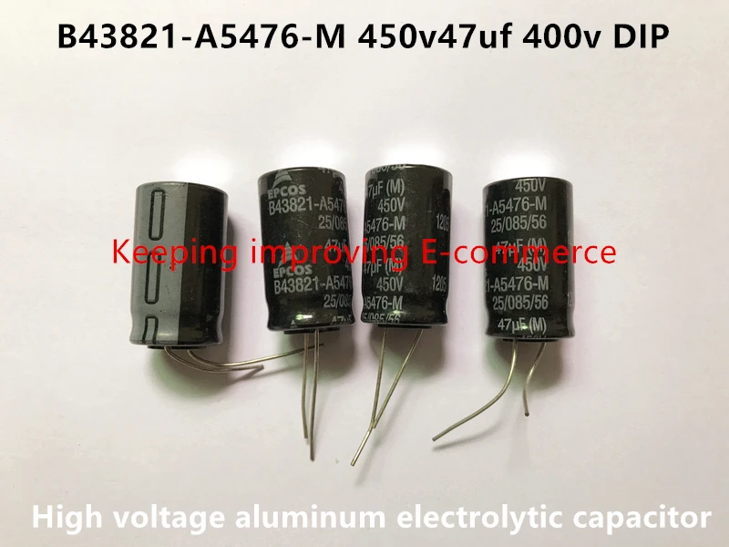 Оригинальный новый алюминиевый электролитический конденсатор высокого