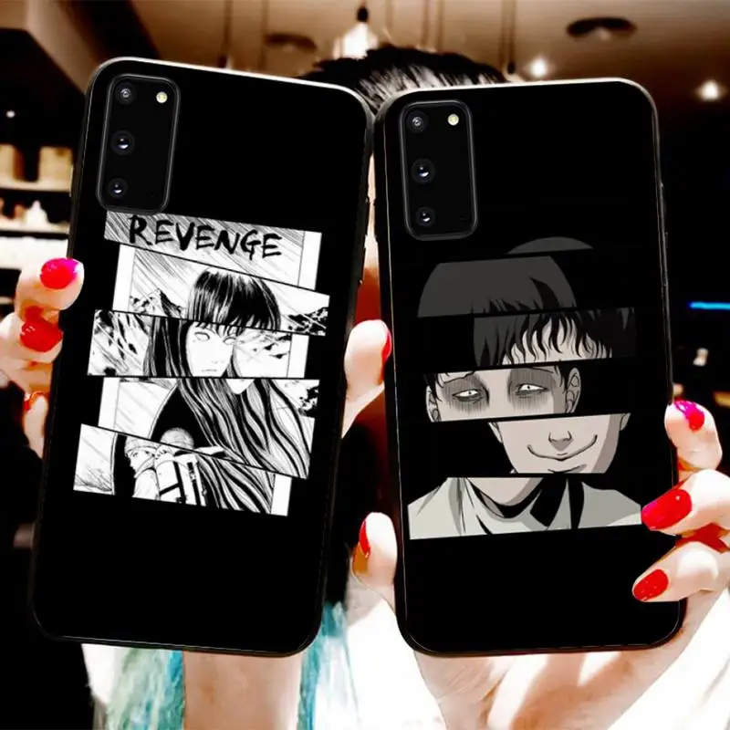 

Japanese Horror Comic Tomie Phone Case For Samsung S20 S10 S21 S30 Plus S9 S10PLUS S20FE S21ULTRA