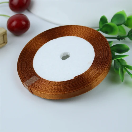 5 DIY Лента 0,6 см лента подарочная лента Красная лента упаковочная лента посылка - Цвет: 5