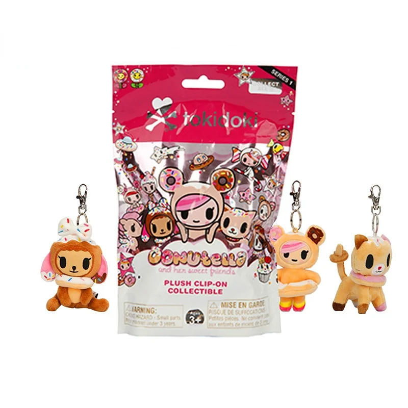 

Tokidoki фигурка единорога, Пончик, плюшевая подвеска, слепый мешок, милые украшения, настольное украшение, подарок для детей, подарок на день ро...