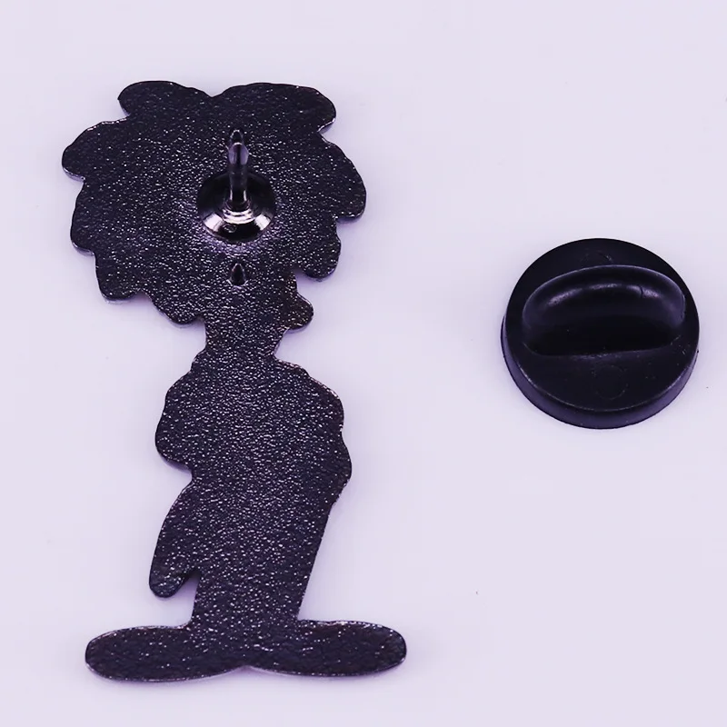 

BG742 Funny Enamel Pin Brooches Cartoon Creative Metal Brooch Pins Denim Hat Badge Collar Jewelry Gift For Friends