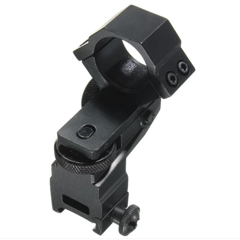 K1 регулируемый крепеж для фонаря с прицельным механизмом, трубка калибром 25 мм, рельс 20 мм, подходит для охотничьей винтовки и др.