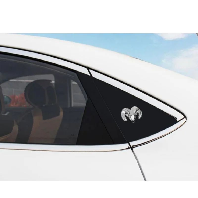 3D Автомобильная головка гриль задняя дверь 3D наклейка s металлическая Замена Эмблемы эмблема додж калибер додж калибер Металлическая Хромовая табличка эмблема наклейка Ram Head для Dodge Ram caliber