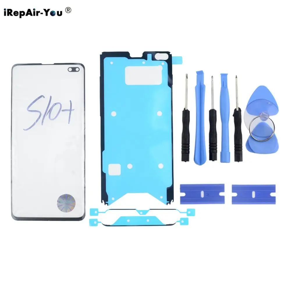 Передняя сенсорная панель для samsung Galaxy S10 5G S9 S8 Plus S10E Note 9 8 Переднее стекло + лезвие