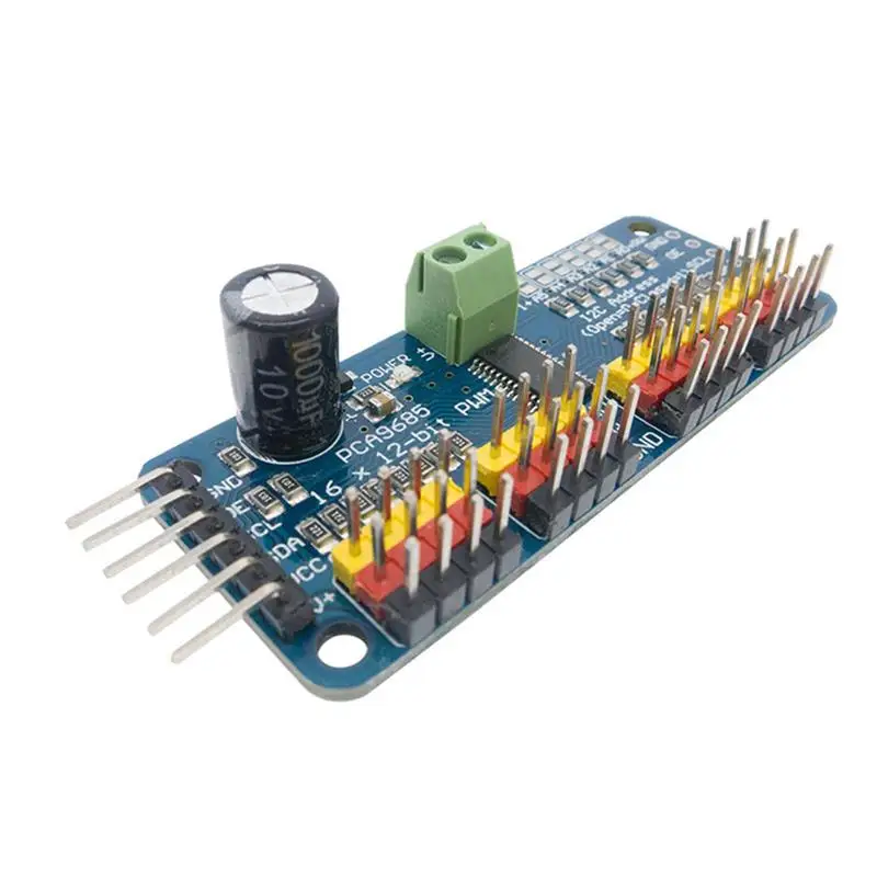 PCA9685 16 CH 12-битный PWM серводвигатель драйвер I2C модуль для замены робота Arduinob |