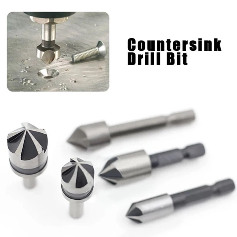5 шт. промышленные снятие фаски 82 градуса набор сверл для обработки древесины