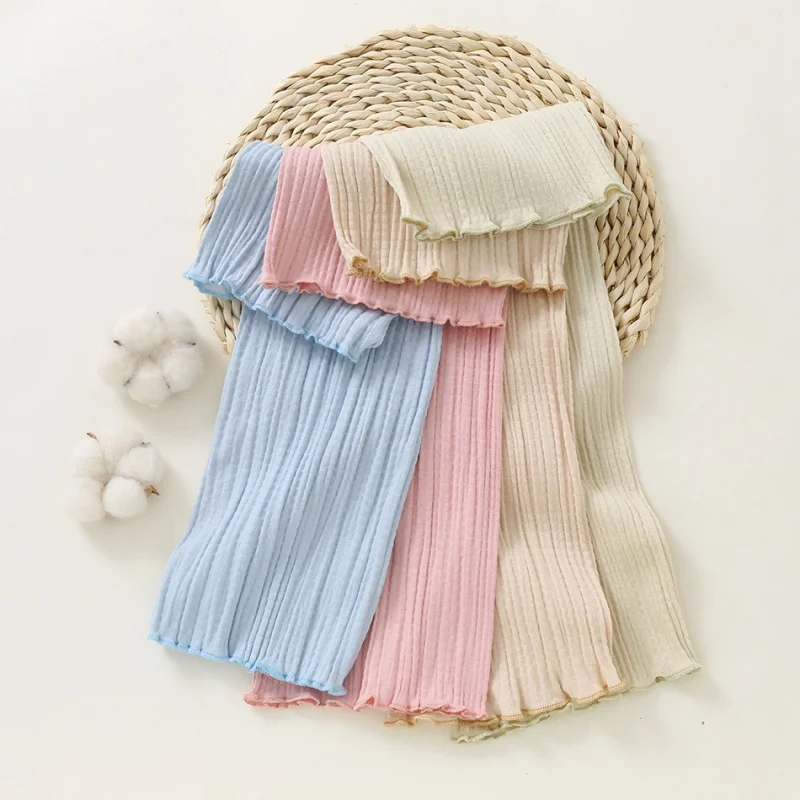 Длинный шарф для малышей растягивающийся вязаный обертка фотосессии реквизит