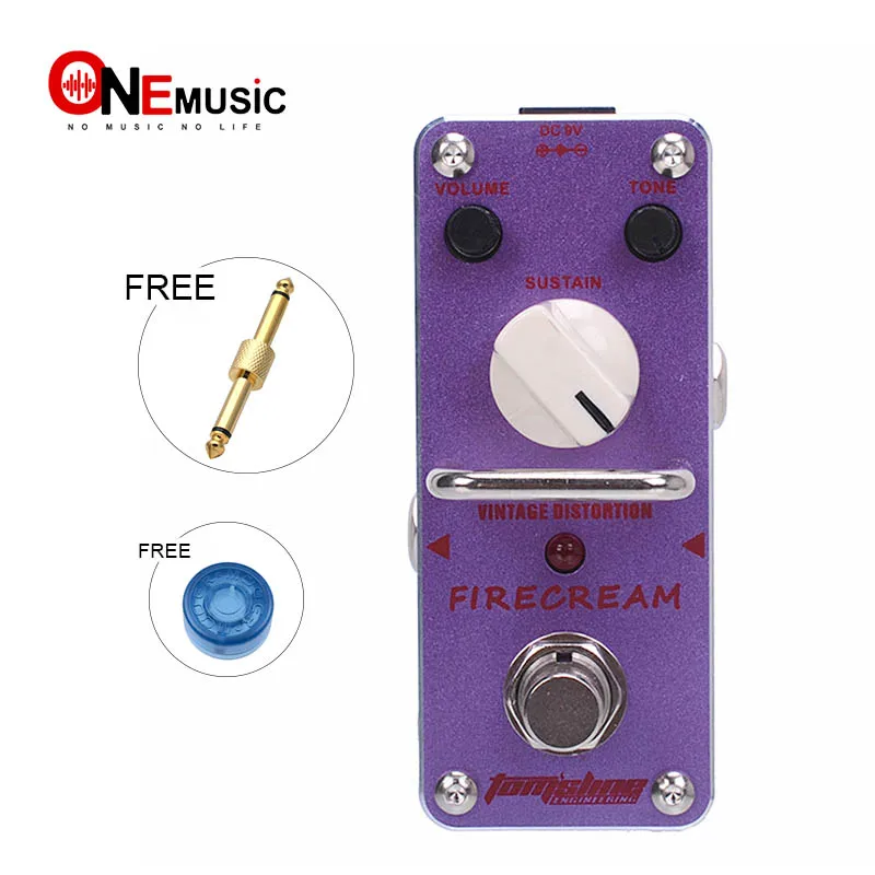 

Новая ароматическая фотография, винтажная мини-гитара с искажением, аналоговый эффект True Bypass + Бесплатный разъем