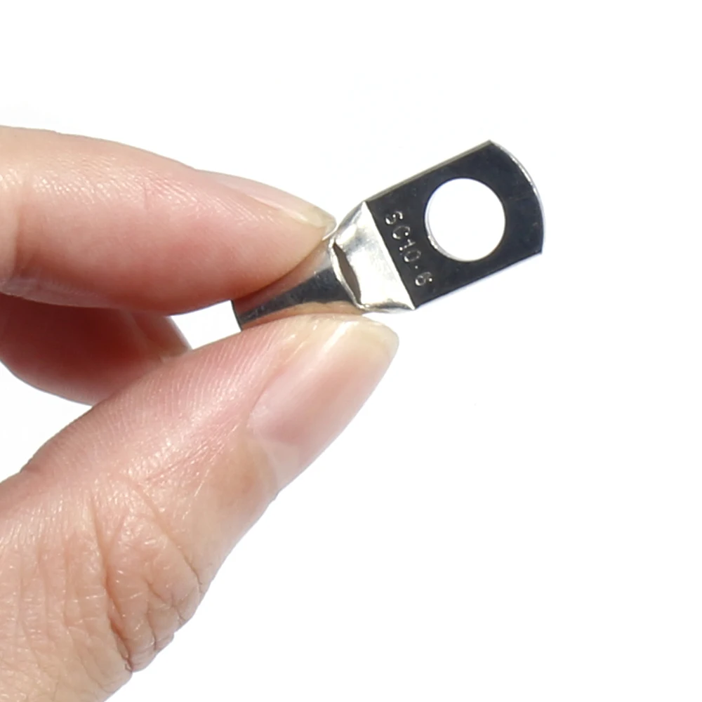 10 шт. с открытым носом отверстием для болта из луженой меди кабельные наконечники