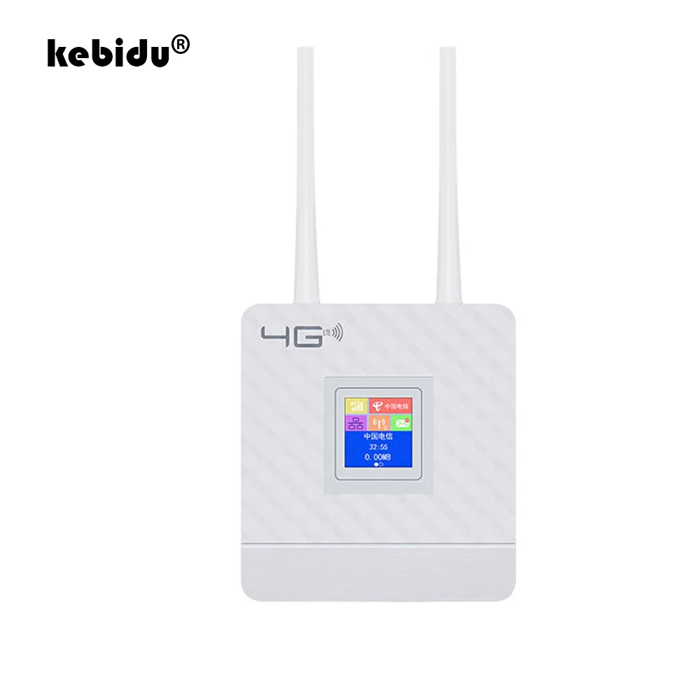 Две внешние антенны разблокированный беспроводной роутер + слот для Sim карты 3G 4G