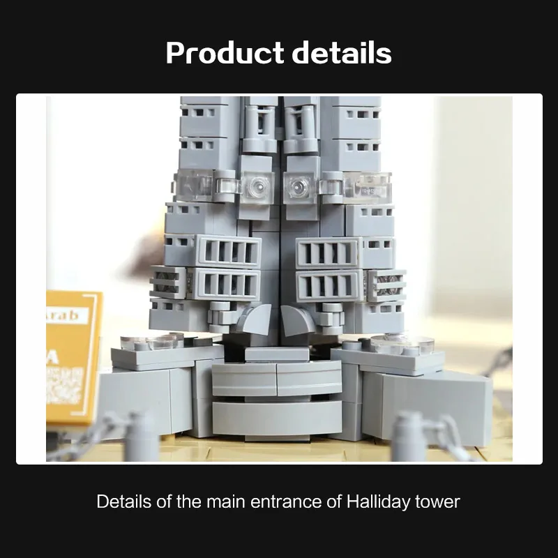 Строительные блоки известной архитектуры WANGE башня Бурдж Халифа из Дубая наборы