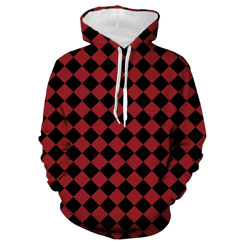 

New men's 3D printed hoodie anime style street funny top