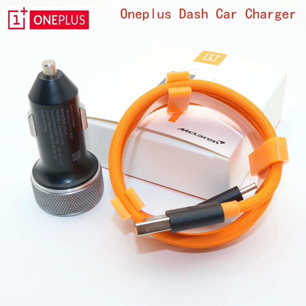 Оригинальное автомобильное зарядное устройство Oneplus Dash 6 6T 5t 5 3t 3 one plus смартфон QC 0