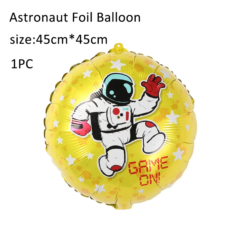 foil balloon-1 10 шт. солнечная система подвесное вихревое украшение планета космическое пространство галактика Вихрь детский класс душ день рождения принадлежности - Цвет: foil balloon-1