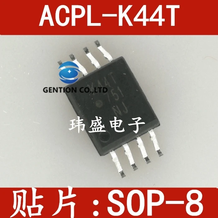 

5 шт. acpl-K44T обрамление шелкотрафаретной печатью K44T SOP8 фотоэлектрический светильник муфта выход тразистора 100% новым чипом IC в наличии и ориги...