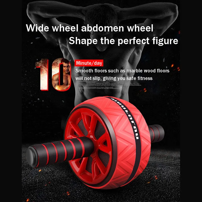 

Abdominal Wheel Fitness Wheel Abdominal Muscle Wheel Fitness Equipment Thin Waist Abdominal Exercise Gym Equipment for Home
