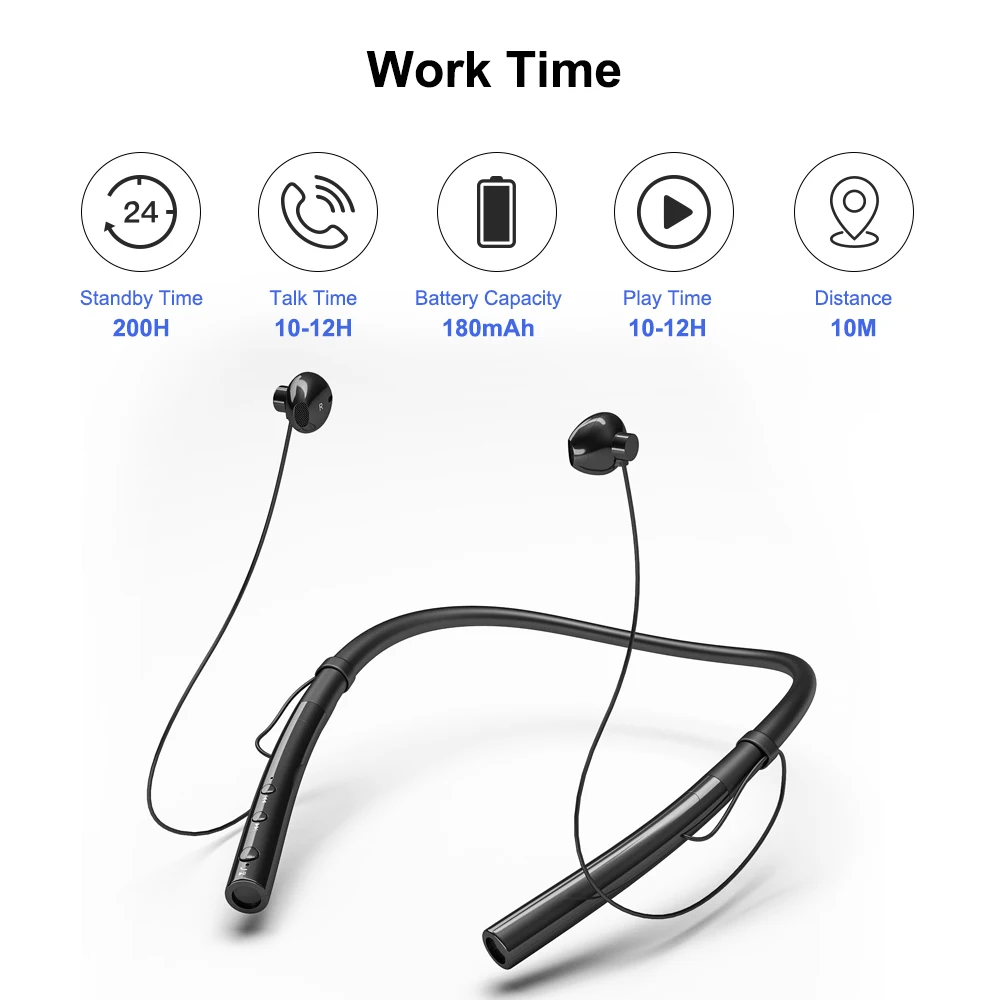 ALWUP Q14 Bluetooth наушники беспроводные IPX5 водонепроницаемые спортивные стерео с