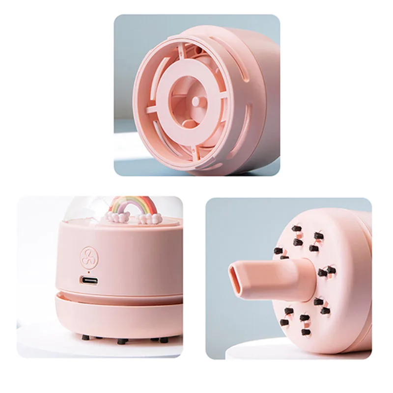 

Rechargeable Desktop Vacuum Cleaner Portable USB Keyboard Vacuum Mini Cleaner Mini Auto Vacuum Cleaner