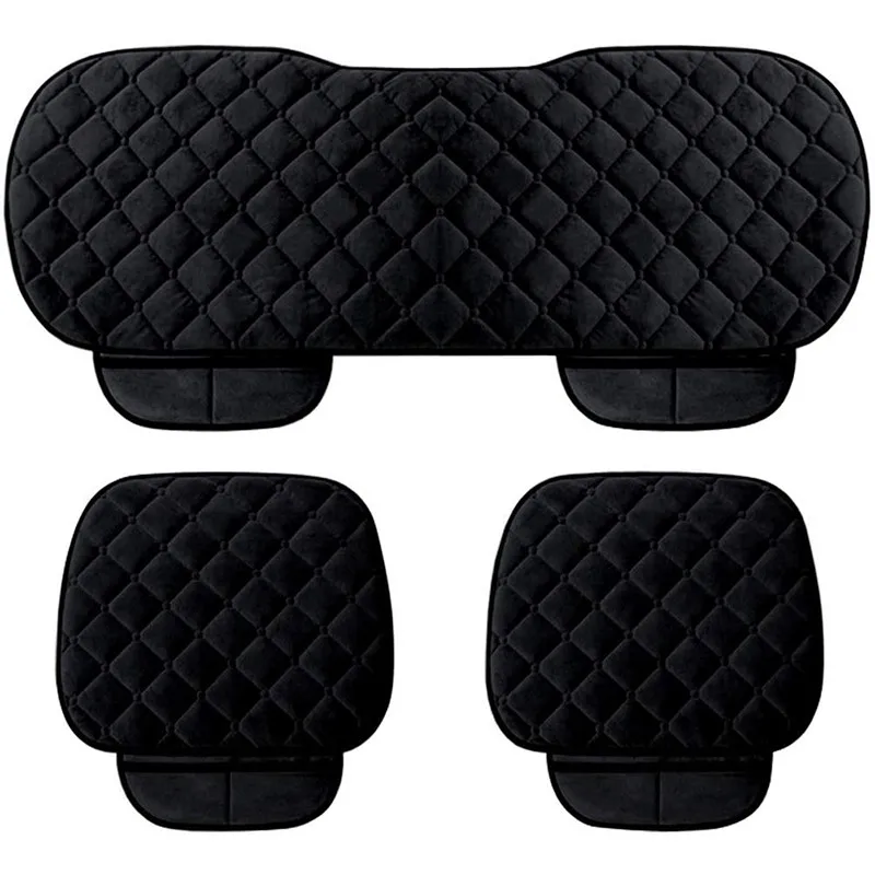 

Car Seat Covers Warm Velvet Interior Automobiles Seats Cover Universal protector Seat-Cover Cushion Anti-slip Mats Accessories