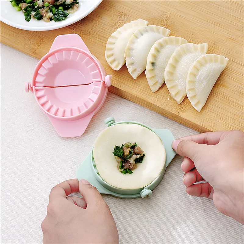 Portable Dumpling Maker Device New Kitchen Tools Dumpling Jiaozi Maker Device Easy DIY Dumpling Mold Kitchen Appliances 1PCS