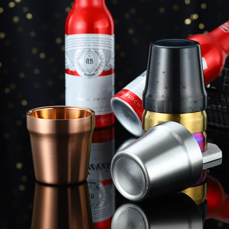 

304 Stainless Steel Beer Mug Tea Coffee Cup Coffeeware Cocktail Tumbler Tableware Articles for Bar and Drinks Kitchen Utensils