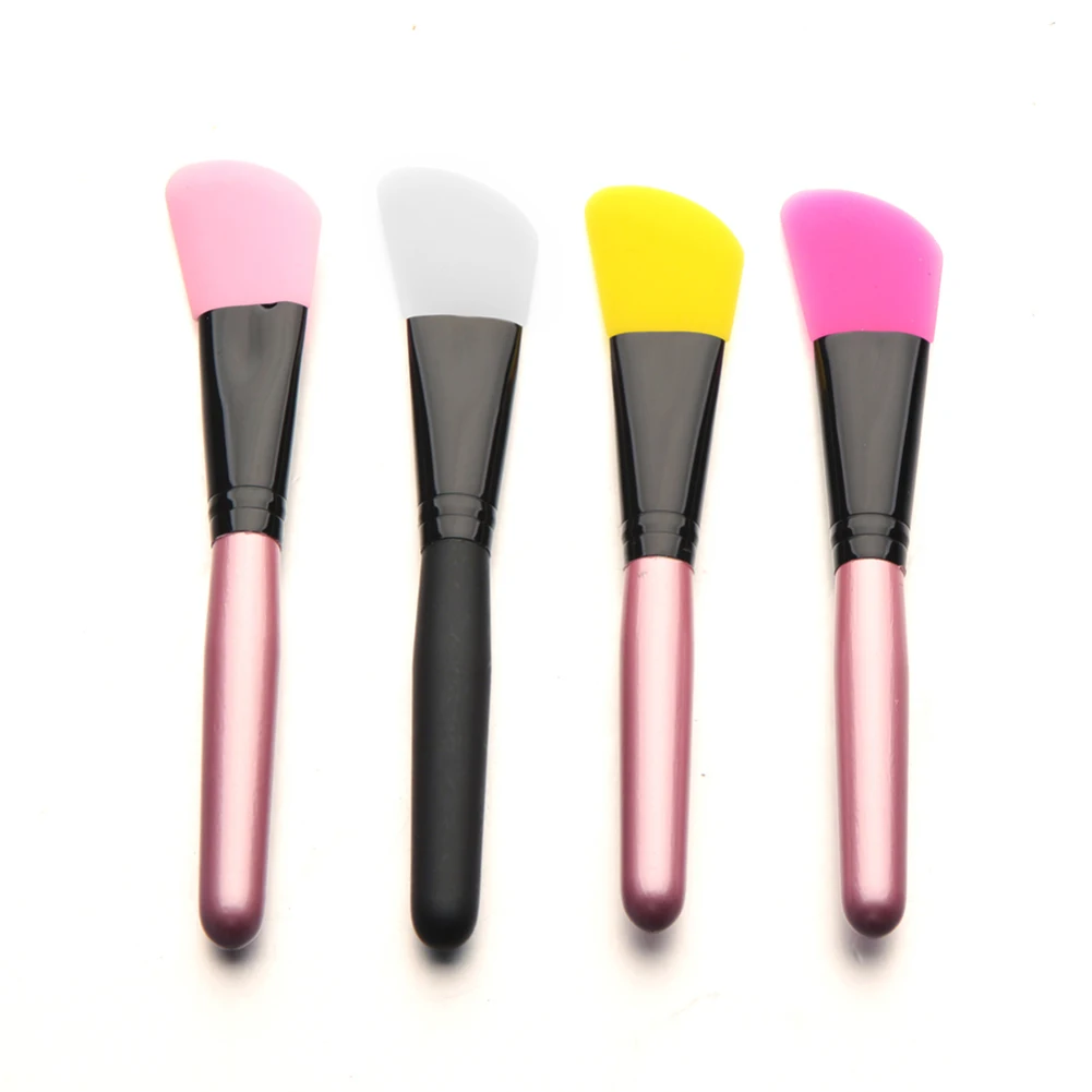 Flat Facial Mud Mask Brush Silicone Blush Foundation Skin Face Care Cosmetic Applicator High Quality Makeup Brushes & Tools | Красота и