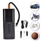 Беспроводной воздушный насос, портативный мини-компрессор со светодиодной подсветкой, 12 В, 150 фунтов на квадратный дюйм, для автомобиля, велосипеда