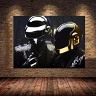Daft панк маска Поп-музыка певица постер на продажу настенная живопись Гостиная абстрактная холст художественные картины для домашнего декора