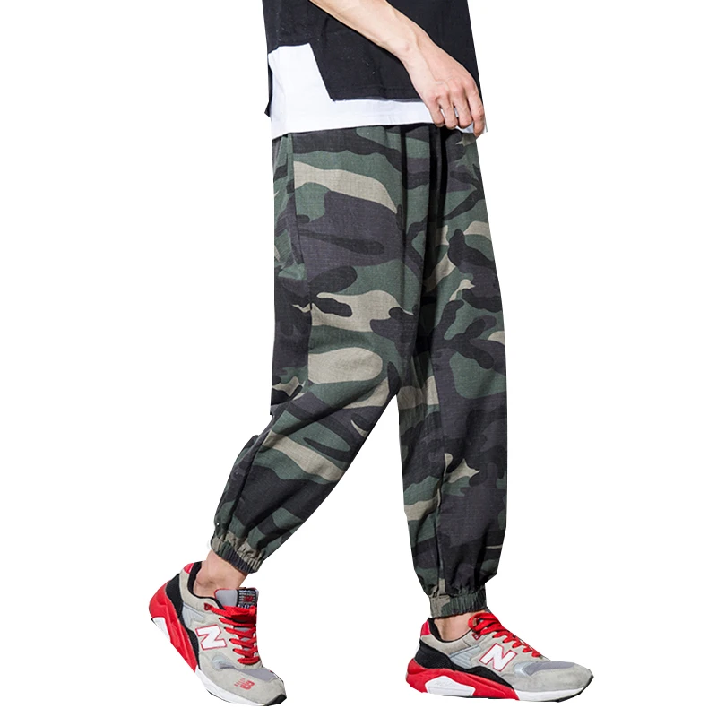 Новинка мужские камуфляжные спортивные штаны для фитнеса бегунов 2019 осенние