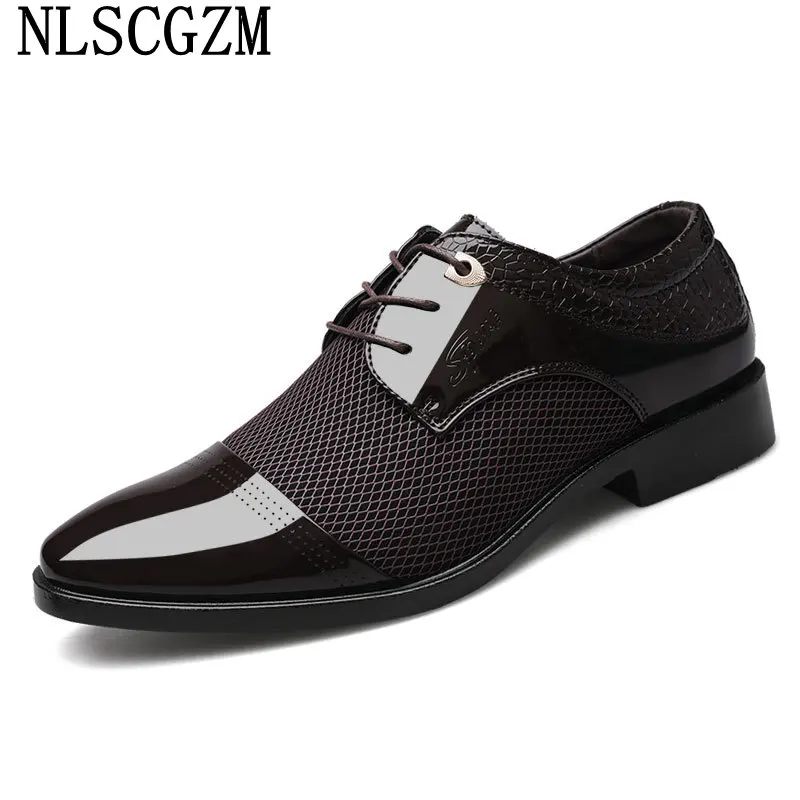 

Italian Patent Leather Shoes Men Elegant Wedding Shoes for Men 2023 Derby Mens Dress Shoes Zapatos De Vestir De Los Hombres
