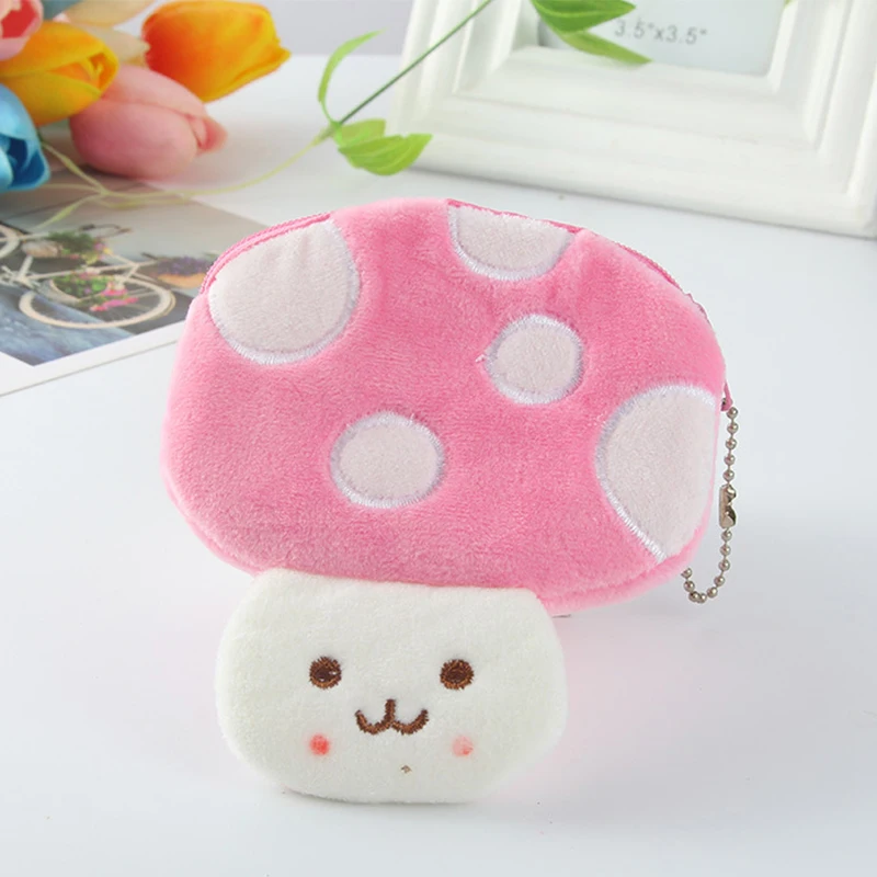 

All Kinds of Fruit Coin Purse Men's and Women's and Children's Small Wallets Apple Watermelon Strawberry Wallet Key Chain Wallet