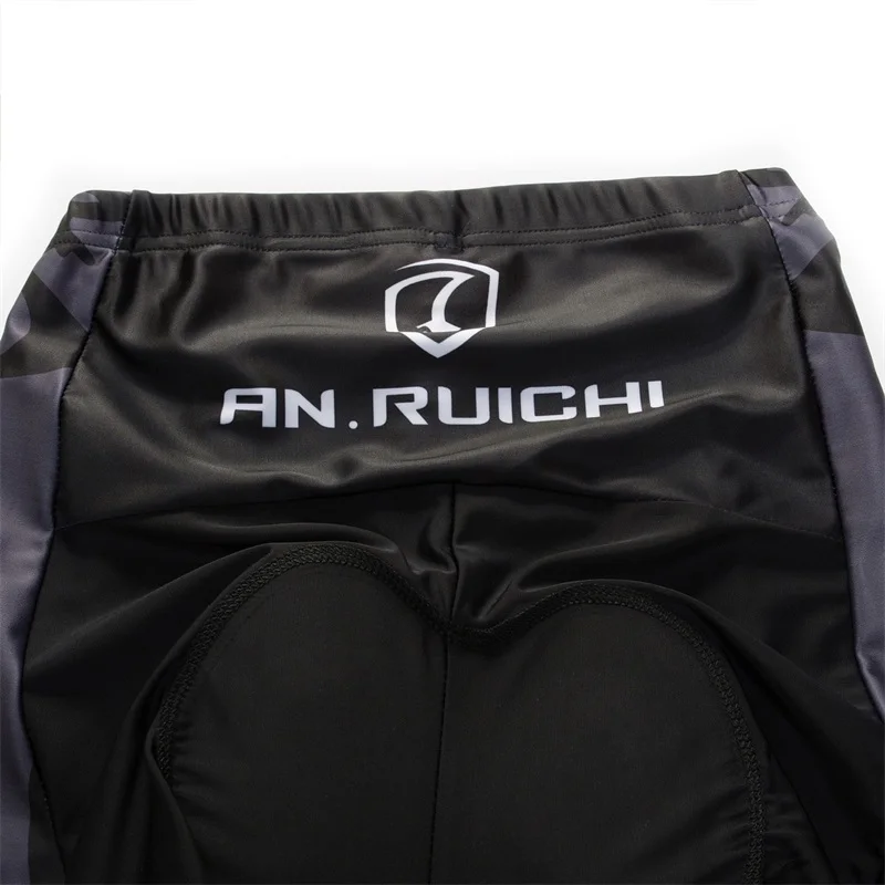 Мужские весенне летние велотренажеры шорты быстросохнущие специальный черный