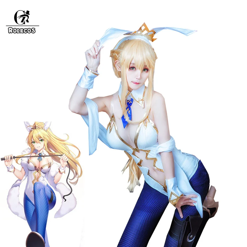 ROLECOS судьба Arutoria Pendoragon Косплэй костюм комбинезон FGO сабля Для женщин сексуальный