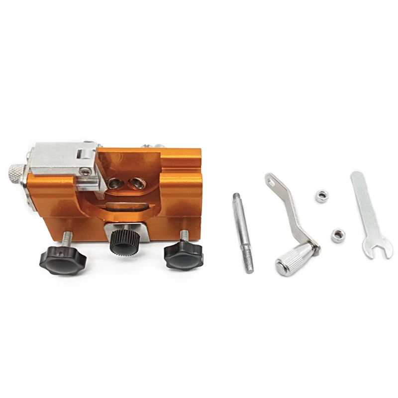 

Chainsaw Chain Sharpening Jig for Chain Saws Electric Saws Make Your Chain Saw Sharp with Hand Crank Lightweight