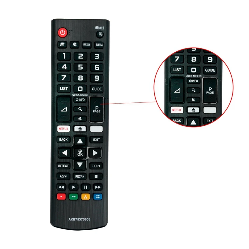 Замененный пульт дистанционного управления AKB75375608 для LG TV|Пульты ДУ| |