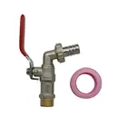 Металлический смеситель для воды с внешней резьбой 12 дюйма, 1 комплект