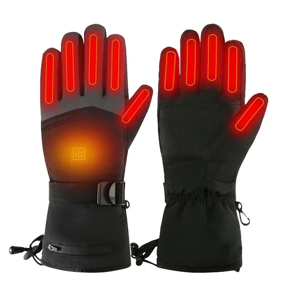 

Ski Gloves Electric Heat Gloves Touchscreen Gloves For Outdoor Sports Gloves Heating Gloves Warm Gloves Anti Slip Winter Gloves