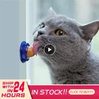 1 шт. набор шариков из кошачьей мяты, игрушки для кошек, лакомство, самоклеящаяся вращающаяся кошачья мята, мяч для котов с настенным креплением, молярная игрушка для зубов, игрушка для котов