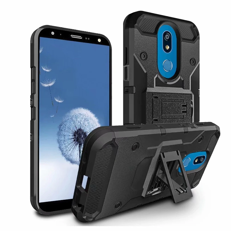 Для LG K 40/K40 чехол сверхмощный ударопрочный Чехол Зажим для ремня подставка